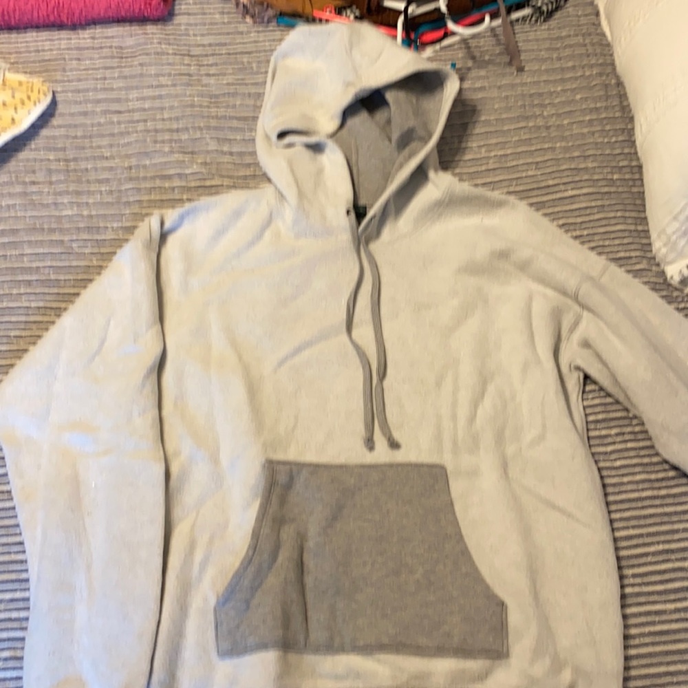 Reverse hoodie